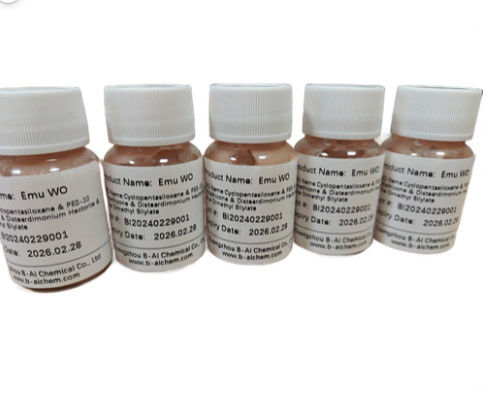 사이클로펜타실록산 &amp; PEG-10 디메티콘 &amp; 디스테르디모늄 헥토리트 &amp; 실리카 디메틸 실리레이트 색상 화장품
